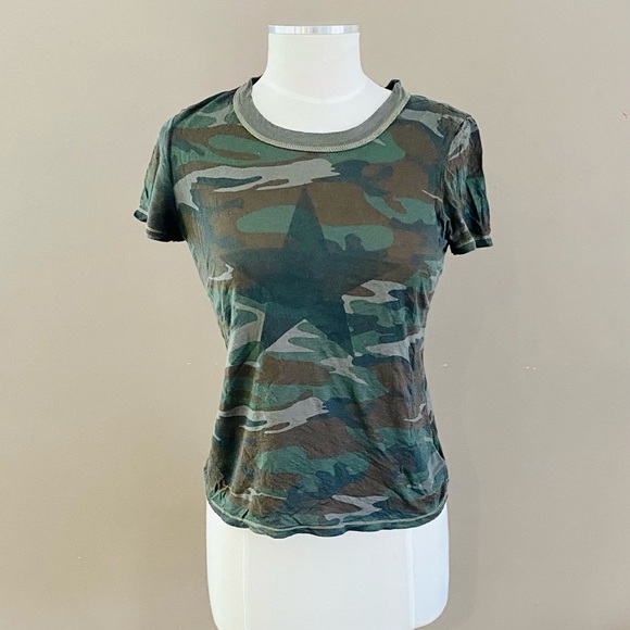 Truly Madly Deeply Camo Tee Size S - Picture 1 of 4